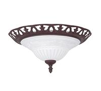 Trio Leuchten Trio 6102021-24 Reality Plafoniera, 38 cm, Titanio