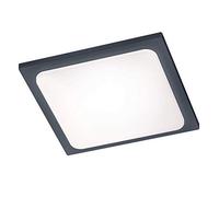 Trave plafoniera led quadrata antracite Cm.25x25 Moderno LED