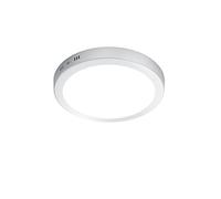 Trio 657011801 Cento Plafoniera, Luce a LED, in Nichel Opaco e Acrilico Bianco, 22.5 cm