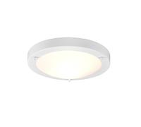 Plafoniera da bagno tonda CONDUS bianca 6801011-01