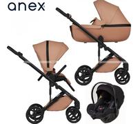 Trio Anex Eli Fantasy (Navicella,Telaio,Seduta Passeggino,Seggiolino Auto Cosmo e Adattatori per Gruppo 0+)