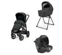 Trio Aptica XT Con Seggiolino Auto Darwin Recline con Telaio Total Black Colore