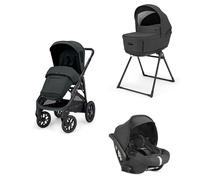 Inglesina - Trio Aptica XT Con Seggiolino Auto Darwin Recline, Magnet Grey Con telaio Total Black 2025