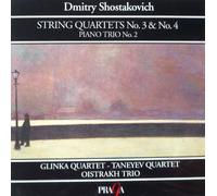 Trio Avec Piano N. 2 / - Quatuors A Cordes N. 3 & 4
