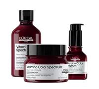 Trio brillantezza e fissatore di colore per capelli spessi e sensibilizzati Vitamino Color Spectrum L'Oréal Professionnel