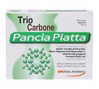 Trio Carbone TRIOCARBONE PANCIA PIATTA 10 + 10 BUSTINE