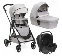 Trio Chicco Seety Florence Beige con Seggiolino Kory Essential i-Size Black Portata 22 Kg