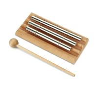 Trio Chime - Strumento a percussione per meditazione a tre toni, per preghiera yoga e pratiche di consapevolezza