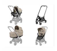 Trio City Loop + Pop Up Bassinet + Primo Viaggio SLK VANILLA BLEND Peg Perego