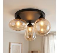 Trio Deckenlampe Deckenleuchte Esszimmerlampe Vetro Fumo E14 D 48,5 cm [EEK: Non valutato]