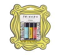 Trio Di Lip Balm Di Friends | Set Di 3 | Fragola | Vaniglia | Ciliegia