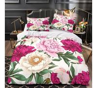 Trio di pinguini Set Di Copripiumino Set di 3 Pezzi morbida microfibra stampa di 3D con federa per cuscini con cerniera Cartone animato carino copripiumino for coppie e adulti Double（200x200cm）