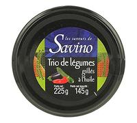 Trio di verdure grigliate all'olio, barattolo da 225 g