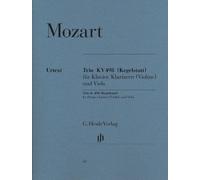 TRIO ES-DUR KV 498 (KEGELSTATT) - arrangiamento per clarinetto - (Violine) - Viola - Pianoforte [Note musicali/spartito] Compositore: MOZART WOLFGANG AMADEUS