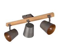 Barra ROXIE barra 2 Faretti e portafarettis orientabili L.40cm metallo bianco e cromato 811900231