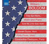 William Bolcom William Bolcom: Trio for Horn, Violin and Piano/... (CD) Album