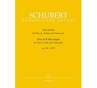 Trio für Klavier, Violine und Violoncello Es-Dur op. 100 D 929. Spielpartitur mit Stimmensatz, Urtextausgabe