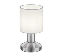 Trio Garda Lampada Tavolo, Diffusore, Diametro 9.5 cm, E14, 0 watts, Nichel Opaco