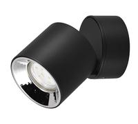 TRIO Guayana 651000132 - Lampada da incasso a parete, in metallo nero opaco, tranne 1 GU10