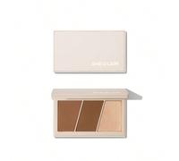 Trio Hero Face Palette-Camel Contour Dual-Use Multi-Uso Sculpt Powder Marchio Bellezza Trucco Cosmetico Per Donne Ragazze Perfetto Per Inverno Primavera Ideale Per Y2K Elegante Moda Adatto Per Complea