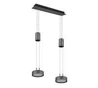 TRIO Leuchten Franklin lampada a sospensione LED, 3000 K, 2 x 9 W La: 55 P: 14 cm, 326510242, Franklin [Lampade per Interni > Lampade a Sospensione]