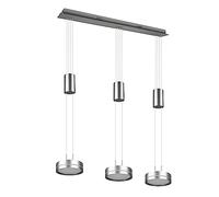 TRIO Leuchten Franklin lampada a sospensione LED, 3000 K, 3 x 9 W La: 85 P: 14 cm, 326510307, Franklin [Lampade per Interni > Lampade a Sospensione]