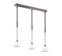 TRIO Leuchten Stanley lampada a sospensione E27 3 x 40 W La: 95 Ø19 P: 19 cm, 319500307, Stanley [Lampade per Interni > Lampade a Sospensione]