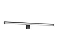 Applique LINO possibilità di avvitare su specchio ip44 L.60cm nero 284116032