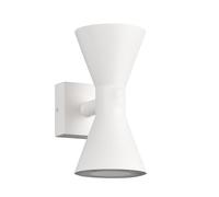 Applique a parete Ardas fusione alluminio bianca 212560231