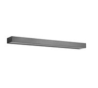 Applique a parete ROCCO LED ip44 L.60cm nero 283916032