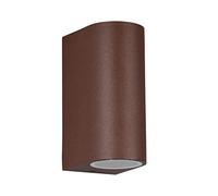 Applique esterno ROYA fusione alluminio ip44 H.15cm stondata ruggine 204260224