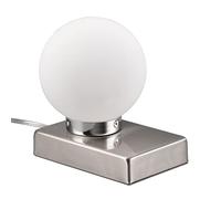 Lampada da tavolo DAVI II sfera acciaio 590100107
