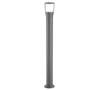 Trio Leuchten 222060142 Shannon a +, Alluminio, 7 Watts, integrato, antracite/Acrilico Bianco, Alluminio, anthrazit/acryl weiß, Integriert 7 wattsW