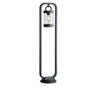 Sambesi palo alto led da esterno lanterna con sensore crepuscolare metallo antra