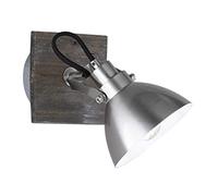 Parete Luce Spot Legno Design Salotto Lavoro Camera Faretto Lettura Lampada Big [EEK: Non valutato]