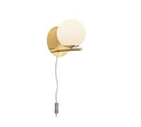 TRIO Leuchten Pure lampada da parete E14 1 x 28 W La: 18 A: 20,6 P: 21,3 cm, 202000108, Pure [Lampade per Interni > Lampade a Parete]