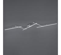 TRIO Leuchten Arvin lampada a soffitto LED, 2700-6000 K, 1 x 22 W e 1 x 8 W La: 245 A: 8,5 P: 50 cm, 628410507, Arvin [Lampade per Interni > Lampade a Soffitto]