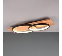 TRIO Leuchten Barca lampada a soffitto LED 2 sorgenti luminose, 641110232, Barca [Lampade per Interni > Lampade a Soffitto]