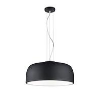 Trio Leuchten Baron - Lampadario in metallo, colore: nero opaco