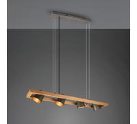 TRIO Leuchten Bell lampada a sospensione E14 4 x 40 W La: 100 P: 21 cm, 301900467, Bell [Lampade per Interni > Lampade a Sospensione]