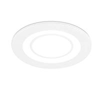 Faretto da Incasso plastica satinata tripla accensione CORE 8,2cm 652510131 bianca