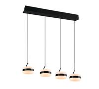 TRIO Leuchten Dios lampada a sospensione, LED, 4 luci, 331410432, Dios [Lampade per Interni > Lampade a Sospensione]