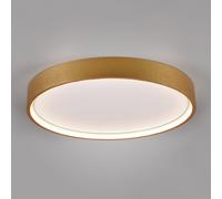 Plafoniera DOHA LED con bordo metallo ottone anticato 641310208