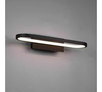 TRIO Leuchten Gianni lampada da parete LED, 3000 K, 1 x 17 W La: 40 A: 7 P: 14 cm, 283770132, Gianni [Lampade per Interni > Lampade a Parete]