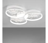 TRIO Leuchten Groovy lampada a parete/a soffitto, LED, 642110331, Groovy [Lampade per Interni > Lampade a Parete]