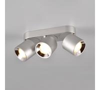 Trio Lighting Guyana faretto da soffitto GU10 3 luci nichel Trio Lighting