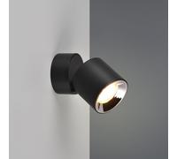 TRIO Guayana 651000132 - Lampada da incasso a parete, in metallo nero opaco, tranne 1 GU10