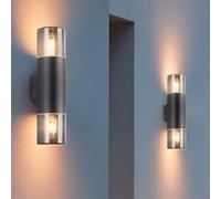 TRIO Leuchten Hoosic lampada a parete, E27, 224060232, Hoosic [Lampade per Esterni > Lampade a Parete]
