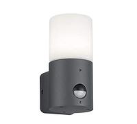 Applique a parete led cilindro HOOSIC diffusore bianco sensore movimento222260142 antracite