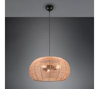 Sospensione INGA reticolo rattan naturale 312200336